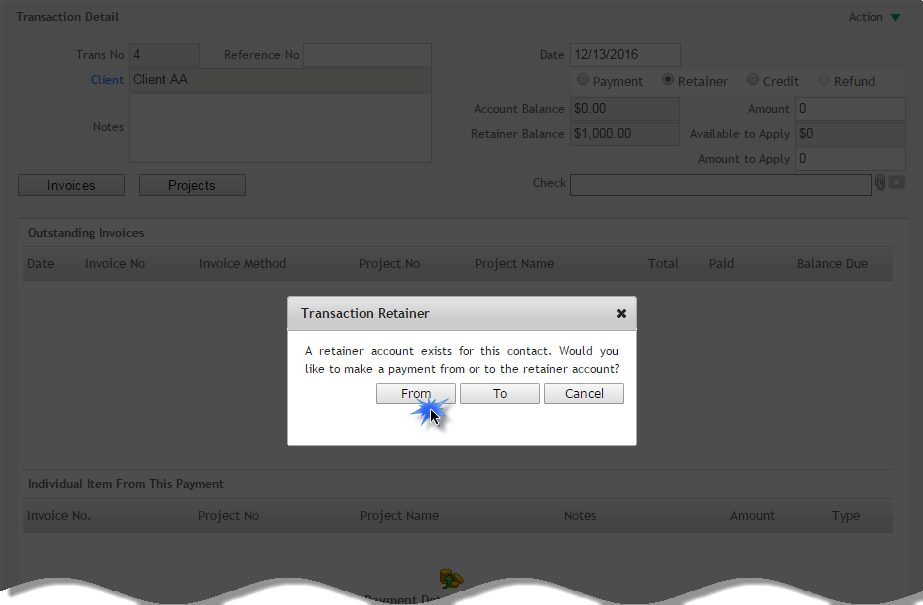 Machine generated alternative text: [1O.O.2.15ìAO2O14/biIIing/TransactionDetaiLaspx?canceI=biIIingTab’ “Transaction&requestFrom=../ProjecVProjectDetaiIView.aspx&Tr From To Cancel