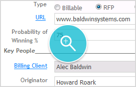 Track Probability for RFP Projects