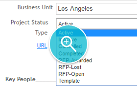 Warning Notification when Changing Project Status